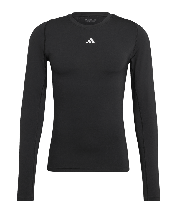 adidas Techfit Aeroready Sweatshirt Schwarz - schwarz