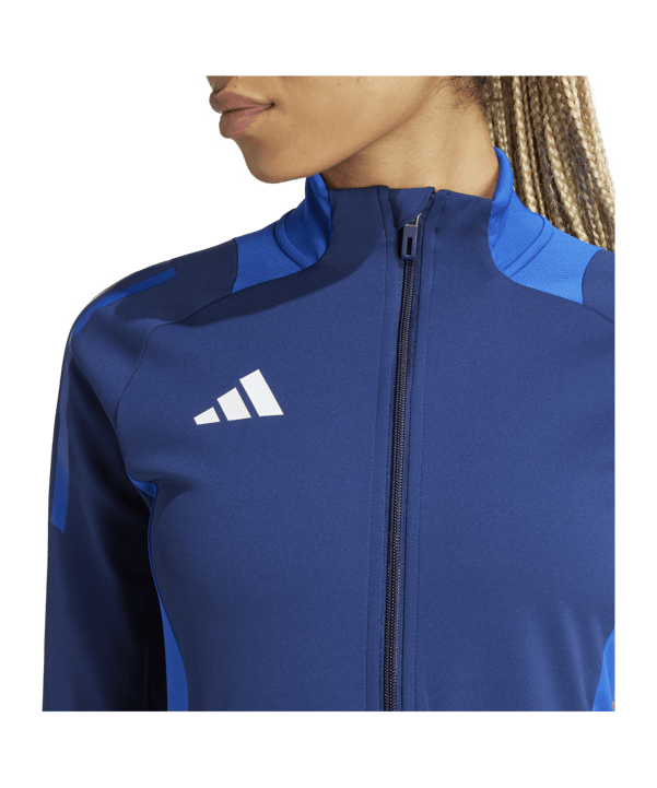 adidas Tiro 24 Competition Trainingsjacke Damen | Blau - blau