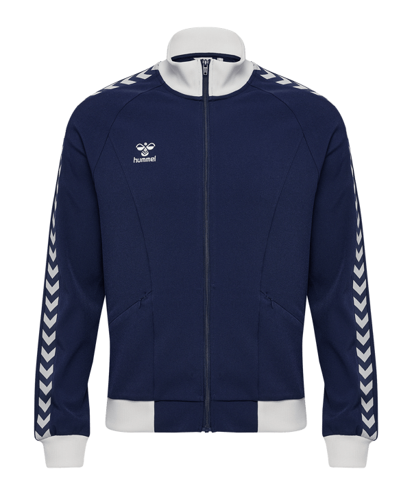 hummel Root Track Jacke Blau F7026 - blau