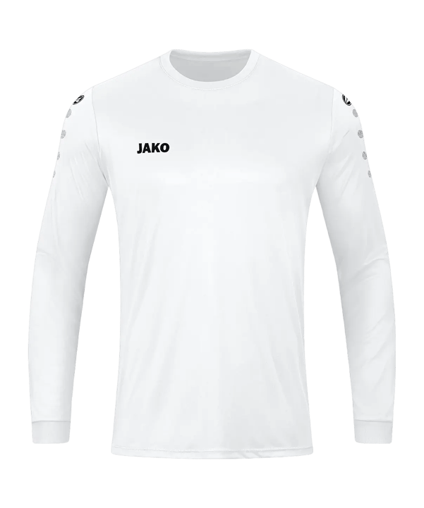 JAKO Team Trikot langarm Kids Weiss F00