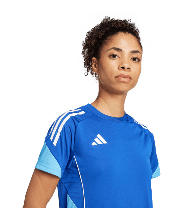 adidas Tiro 25 Competition Trikot Damen Blau - blau