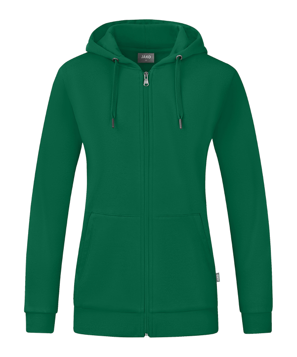 Jako Organic Kapuzenjacke Damen Grün F260