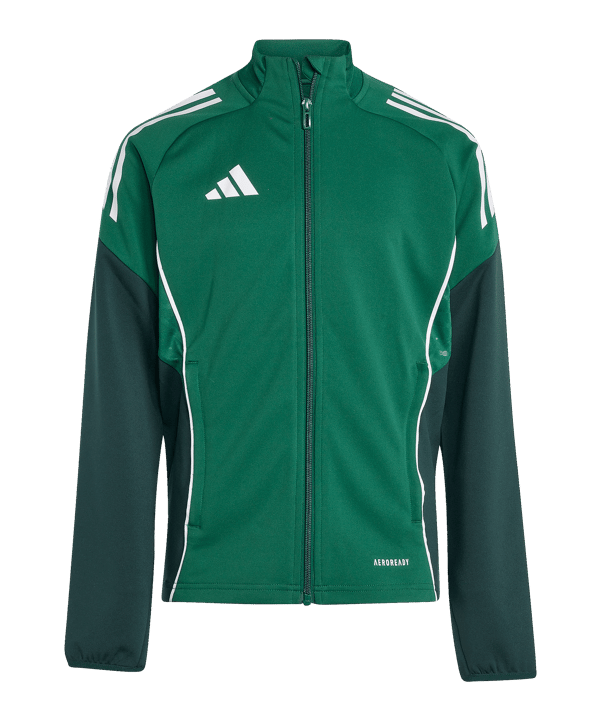 adidas Tiro 25 Competition Trainingsjacke Kids |  Grün - gruen