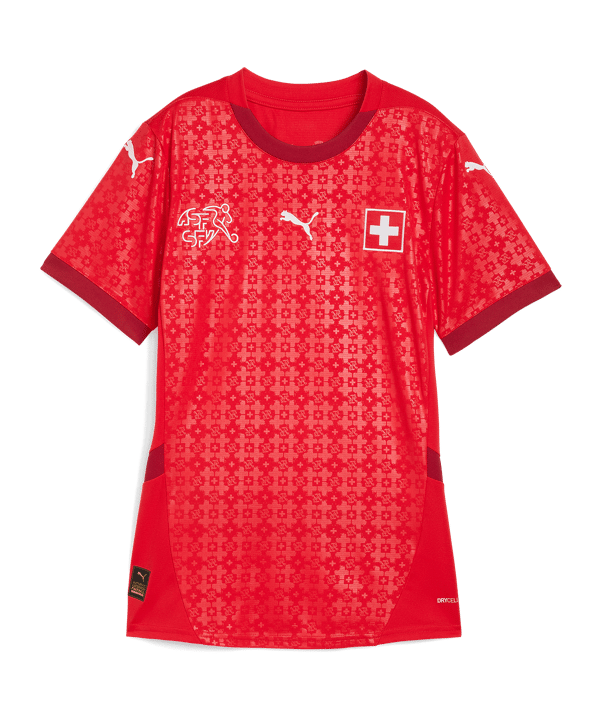 PUMA Switzerland Trikot Home 2025/2026 Damen Rot F10 - rot