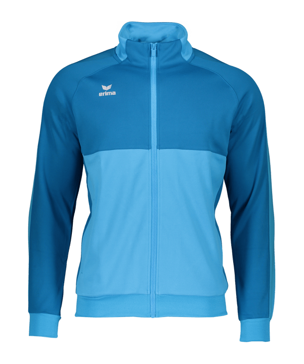 Erima Six Wings Trainingsjacke Kids Hellblau Türkis