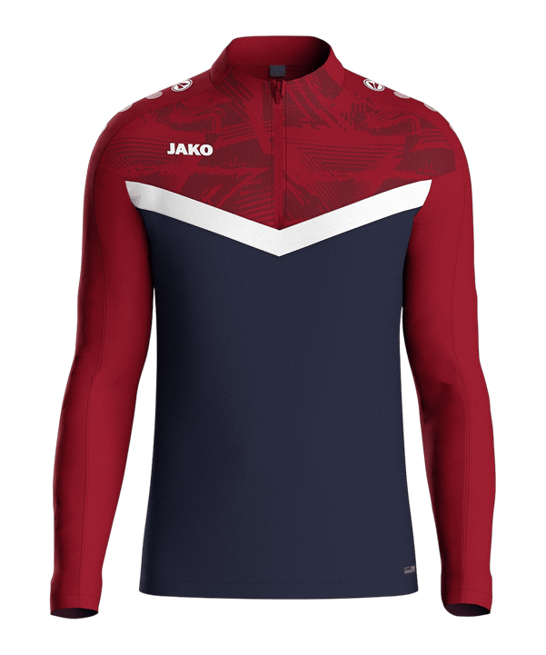 JAKO Iconic HalfZip Sweatshirt Kids Blau F901