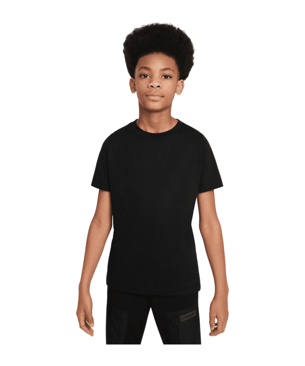 Nike Park 20 T-Shirt Kids Schwarz Weiss F010 - schwarz