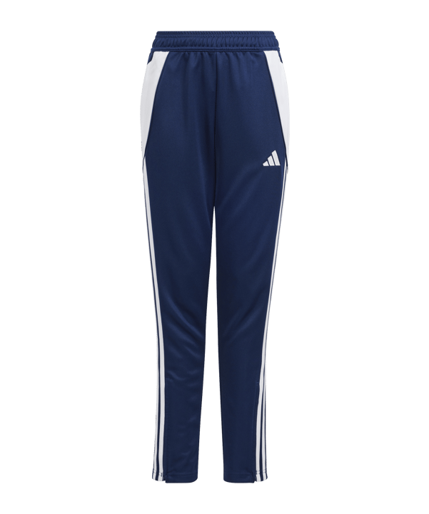 adidas Tiro 24 Slim Trainingshose Kids Blau Weiss