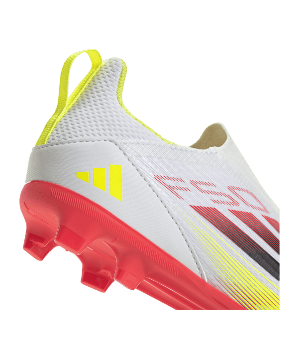 adidas F50 League FG Pure Victory Kids Weiß - weiss