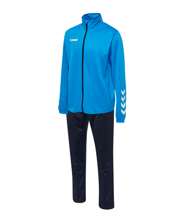 Hummel hmlPROMO Trainingsanzug Blau F7844 - blau