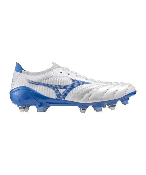 Mizuno Morelia Neo IV Beta Made in Japan Mix Mugen Weiss Blau F25 - weiss