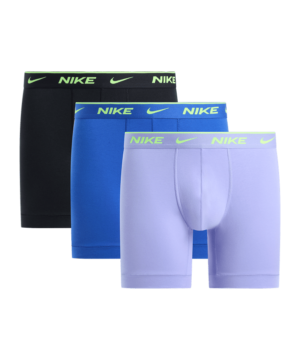 Nike Boxer Brief 3Pk Boxershort Blau F0Y3 - blau