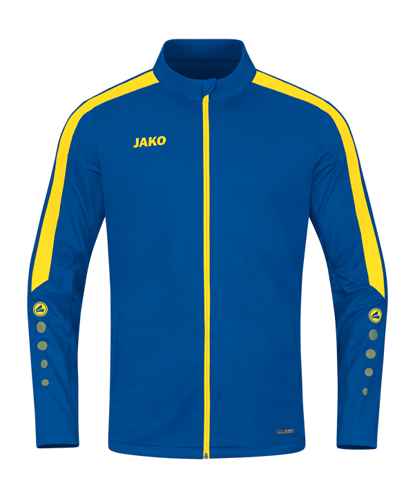 JAKO Power Polyesterjacke Blau Gelb F404