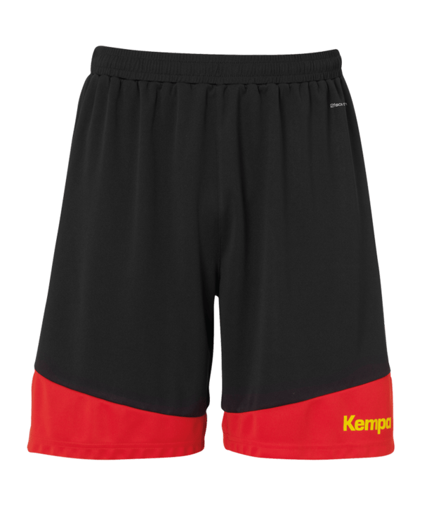 Kempa Emotion 2.0 Short Schwarz Rot Gelb F09 - schwarz