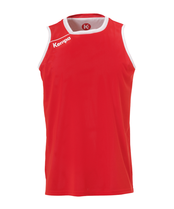 Kempa Reversible Tank Top Kids Rot Weiss F03 - rot