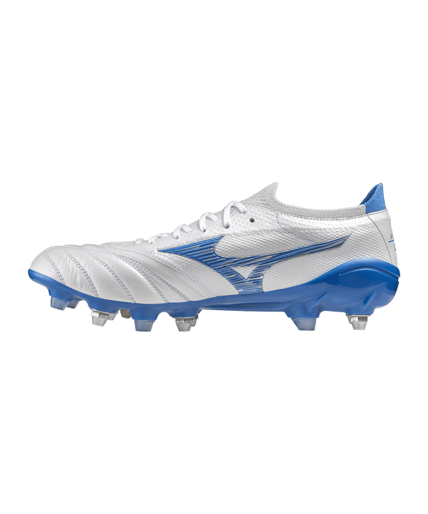 Mizuno Morelia Neo IV Beta Made in Japan Mix Mugen Weiss Blau F25 - weiss