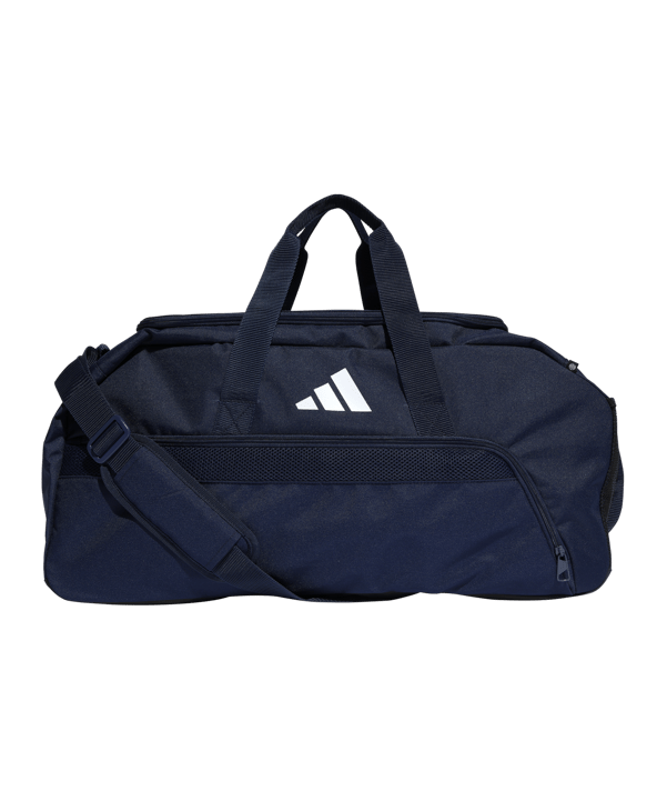 adidas Tiro League Duffel Bag Gr. L Blau Schwarz - dunkelblau