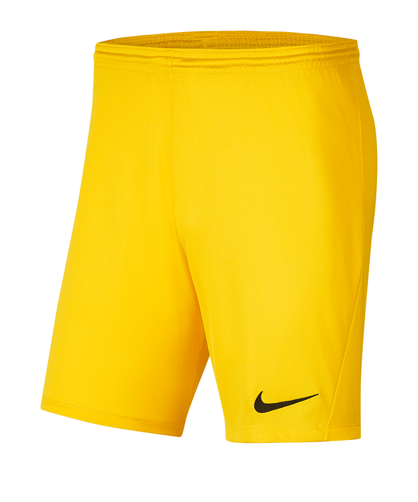 Nike Park III Short Kids Gelb F719