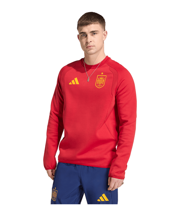 adidas Spanien Tiro Travel Sweatshirt Rot | - rot