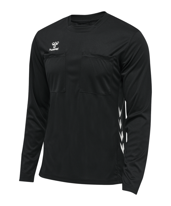 Hummel CHEVRON Schiedsrichtertrikot langarm F2001 - schwarz