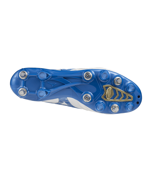 Mizuno Morelia Neo IV Beta Made in Japan Mix Mugen Weiss Blau F25 - weiss