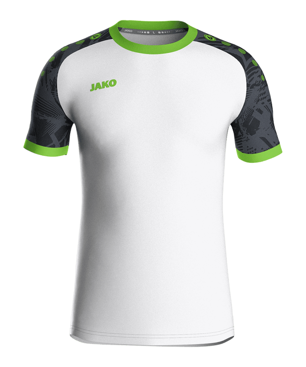 JAKO Iconic Trikot Weiss Schwarz Grün F014