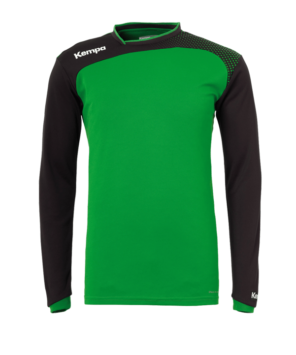 Kempa Emotion Trikot langarm Kids Grün Schwarz F04 - gruen