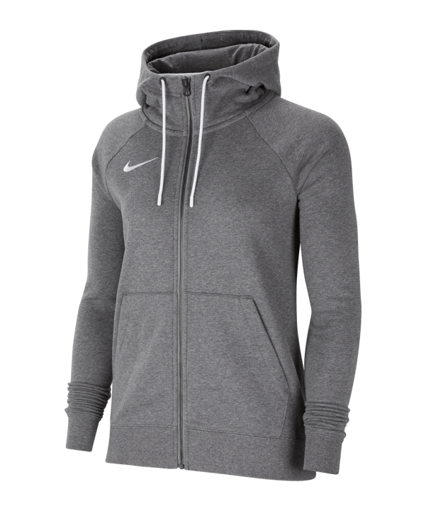 Nike Park 20 Fleece Kapuzenjacke Damen Grau F071