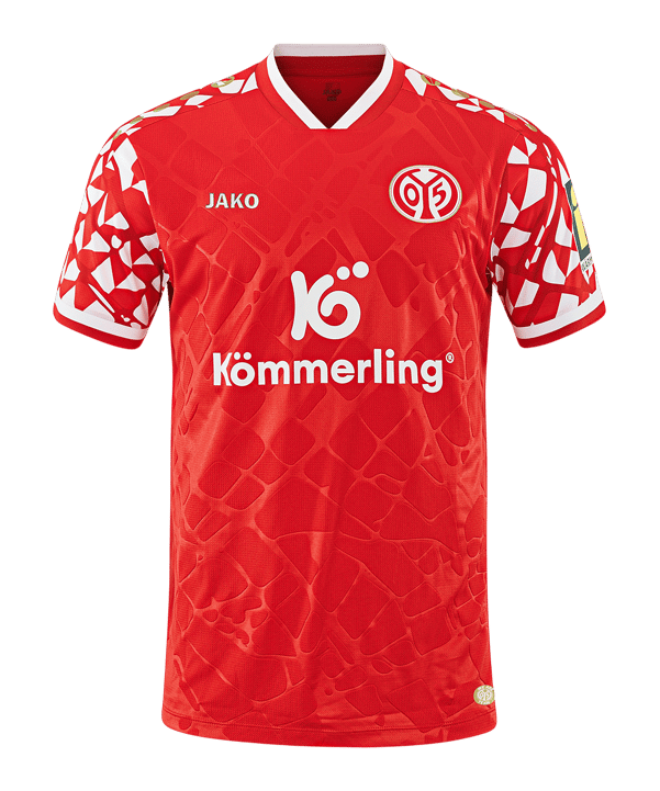 JAKO 1. FSV Mainz 05 Trikot Home 2025/2026 Kids Rot F601 - rot