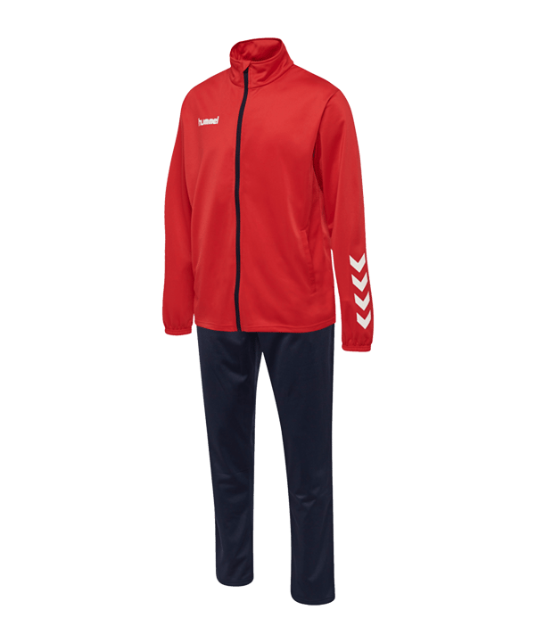 Hummel Promo Trainingsanzug Kids Rot F3496 - rot
