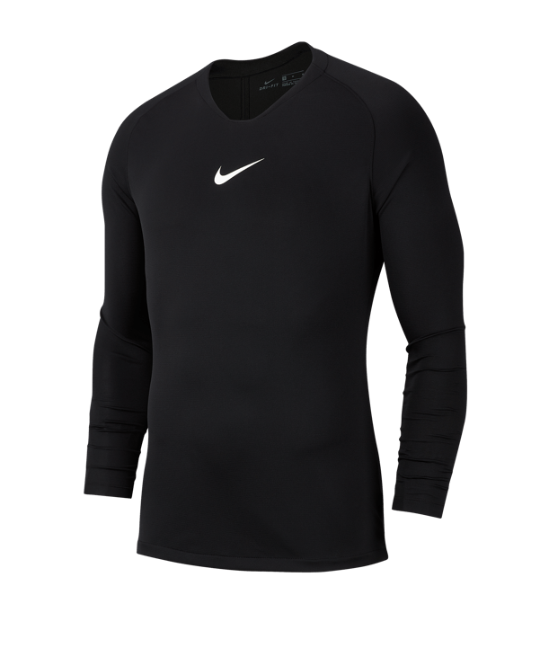 Nike Park First Layer Top langarm Schwarz F010