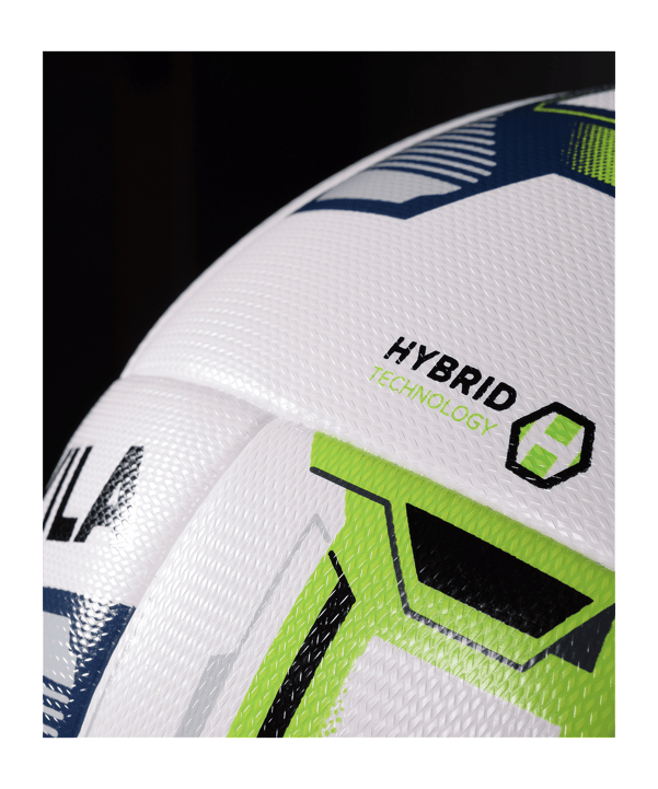 Cawila NEXUS T24 HYBRID Fussball Trainingsball Schwarz Neon - schwarz