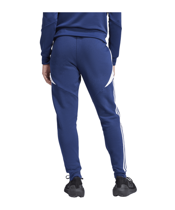 adidas Tiro 24 Trainingshose Damen Blau Weiss - blau