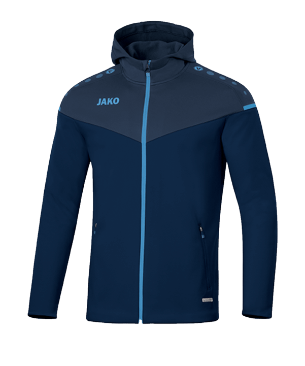 JAKO Champ 2.0 Kapuzenjacke Blau F95
