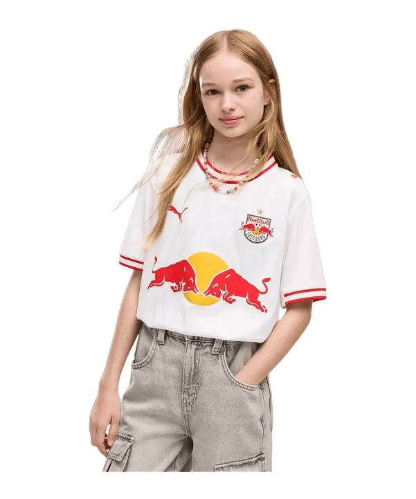 PUMA Red Bull Salzburg Replica Trikot Home 2026/2027 Kids Weiß F01 - weiss