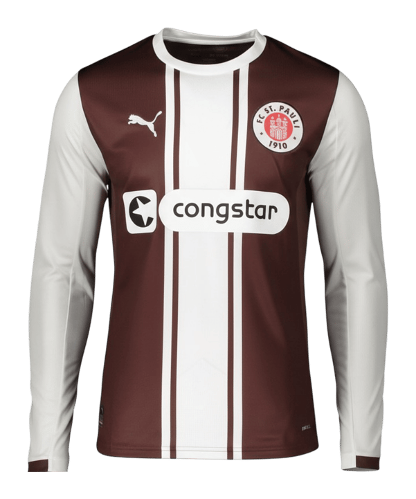 PUMA FC St. Pauli Trikot Langarm Sonder 2026/2027 Braun F01 - braun
