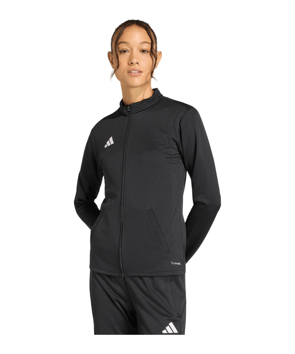 adidas Entrada 26 Trainingsjacke Damen Schwarz 