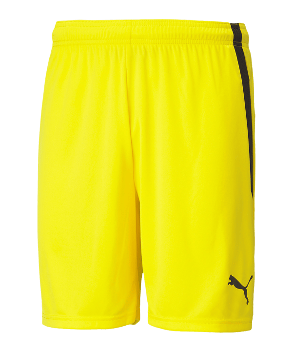 PUMA teamLIGA Short Gelb Schwarz F07