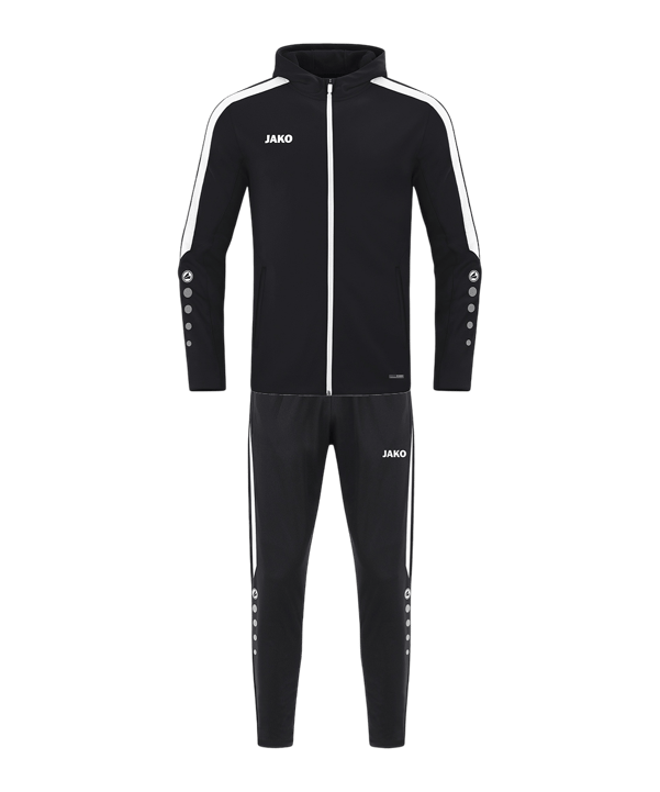 JAKO Power Trainingsanzug Kids Weiß F800 