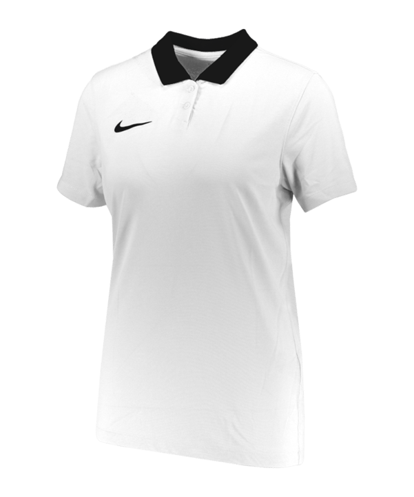 Nike Park 20 Poloshirt Damen Weiss Schwarz F100 