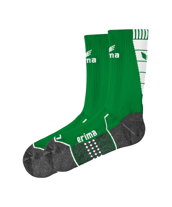 Erima Short Socks Trainingssocken Grün Weiss