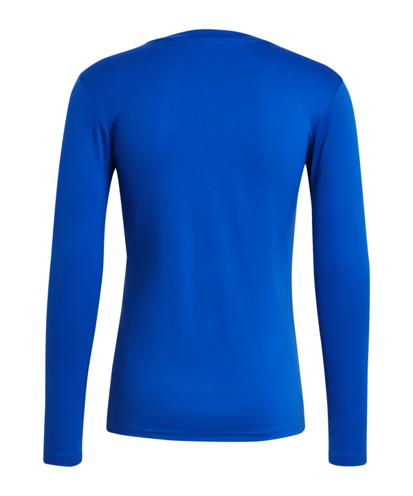 adidas Team Base Top langarm Blau Weiss - blau
