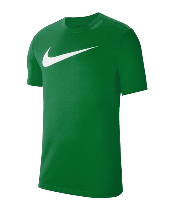 Nike Park 20 T-Shirt Swoosh Grün Weiss F302