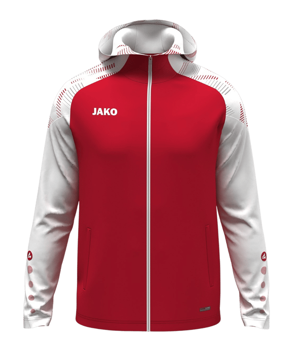 JAKO Sonic Kapuzenjacke Rot F105 