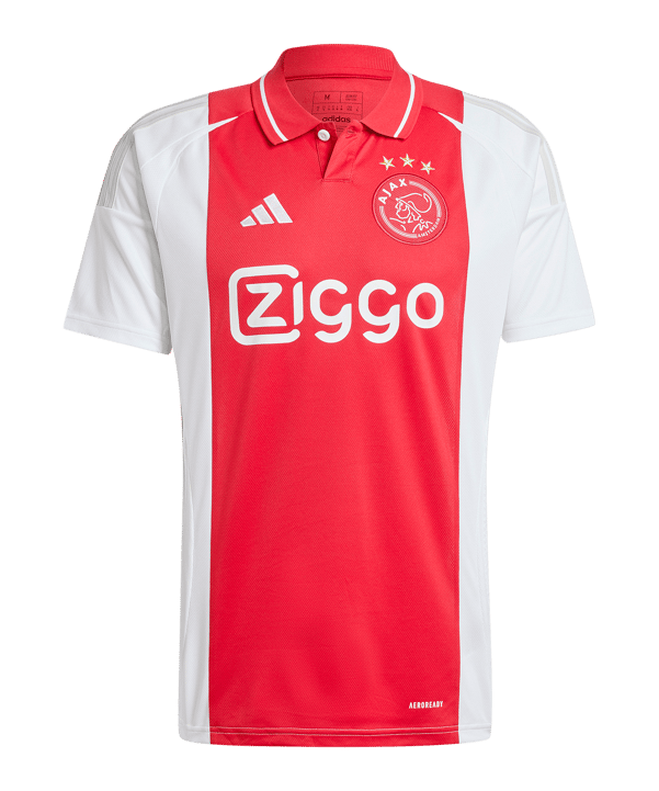 adidas Ajax Amsterdam Trikot Home 2024/2025 Weiss - weiss