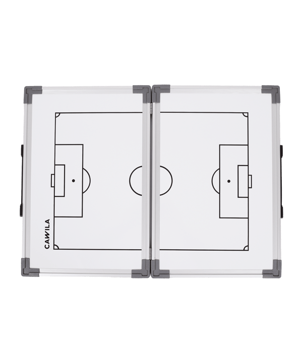 Cawila Taktiktafel Fussball klappbar | 45 x 60cm - weiss
