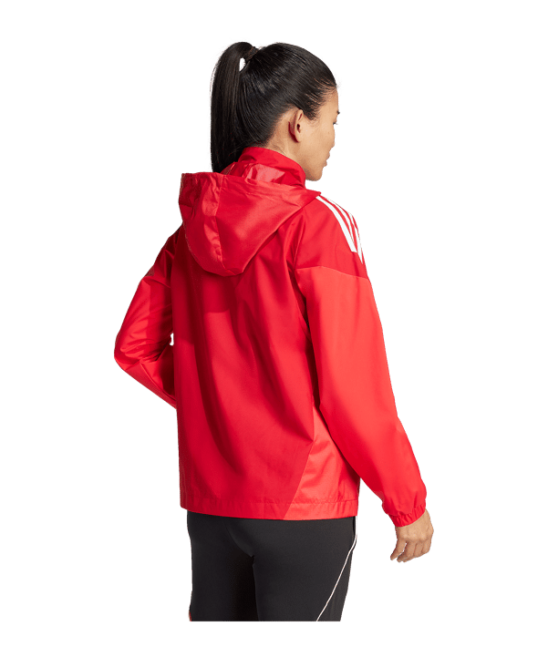 adidas Tiro 25 Competition Regenjacke Damen Rot - rot