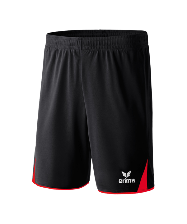 Erima 5-Cubes Short Schwarz Rot
