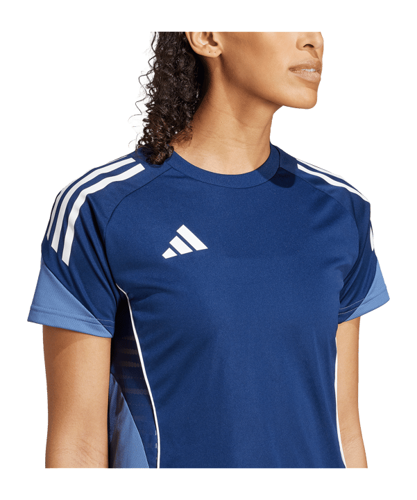 adidas Tiro 25 Competition Trainingsshirt Damen Blau - blau