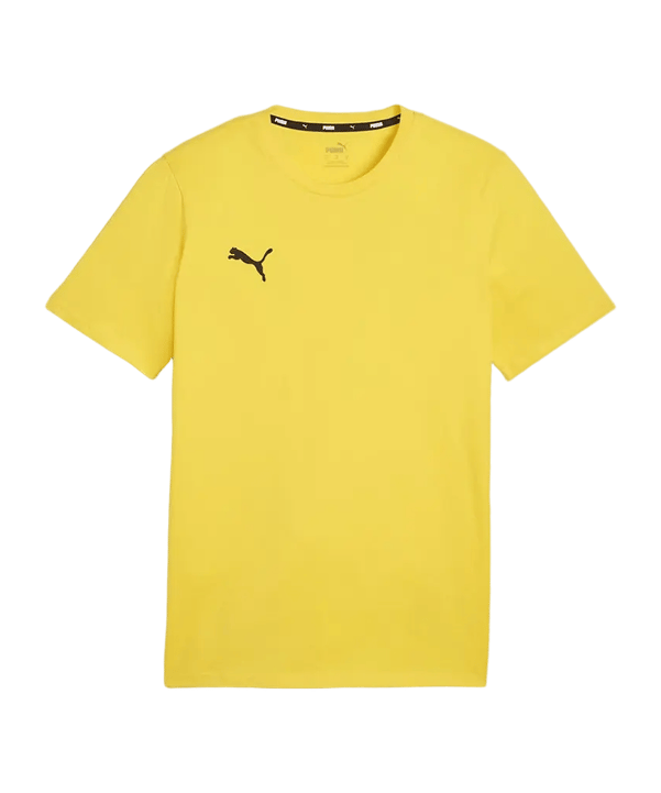 PUMA teamGOAL Casuals T-Shirt Gelb F07